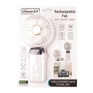 Kleverkit Rechargeable Fan
