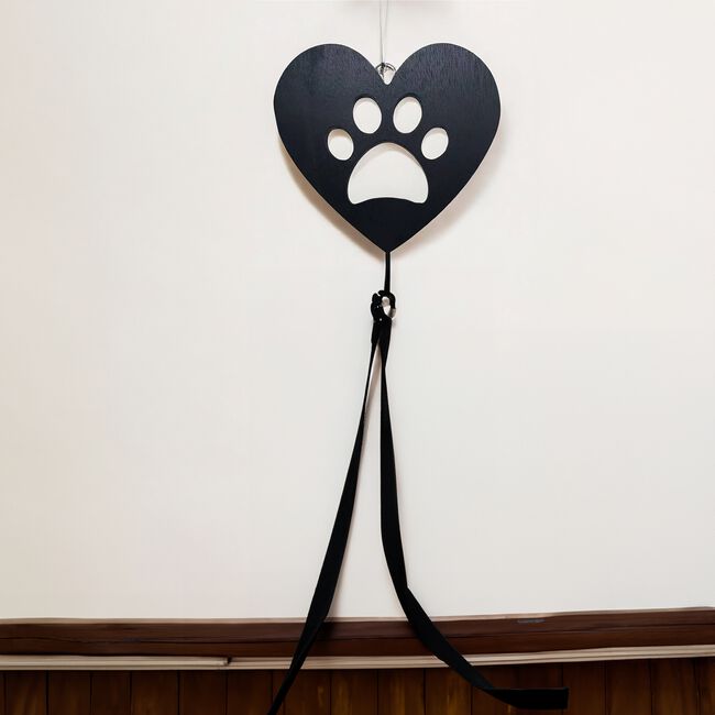 Loveheart Pawprint Wall Art