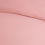 SINGLE DUVET COVER Brushed Cotton Twill Pink