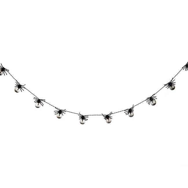 10 LED Spider String Lights -  Orange 