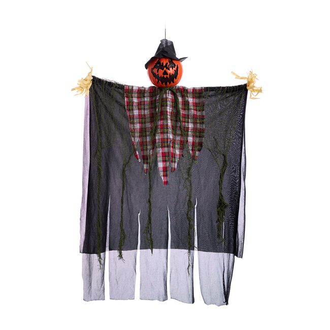 90cm Animated Hanging Scarecrow