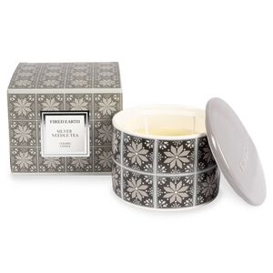 Fired Earth Silver Needle Tea Large Candle