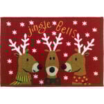 Jingle Bells Door Mat 40cm x 60cm