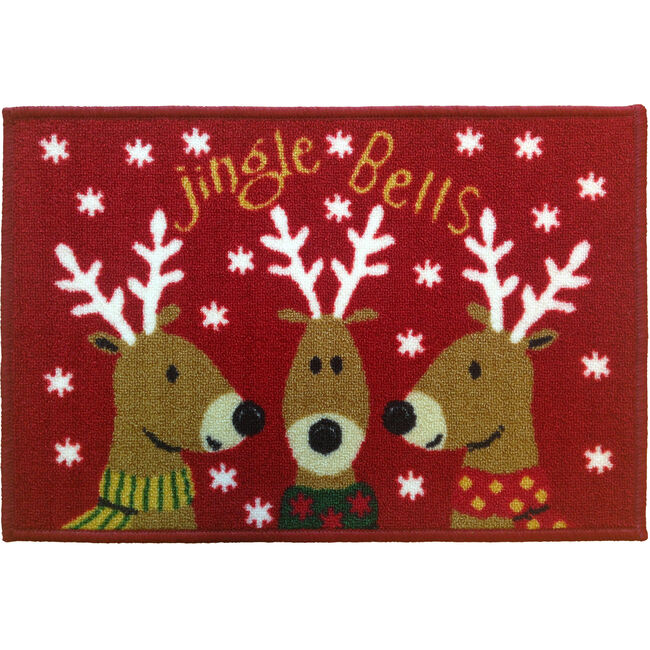 Jingle Bells Door Mat 40cm x 60cm