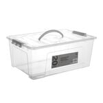 STORAGE MASTER 20L STORAGE BOX WITH CLIP AND HANDLE