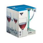 Ravenhead Mode 340ml Red Wine Glasses Set Of 4