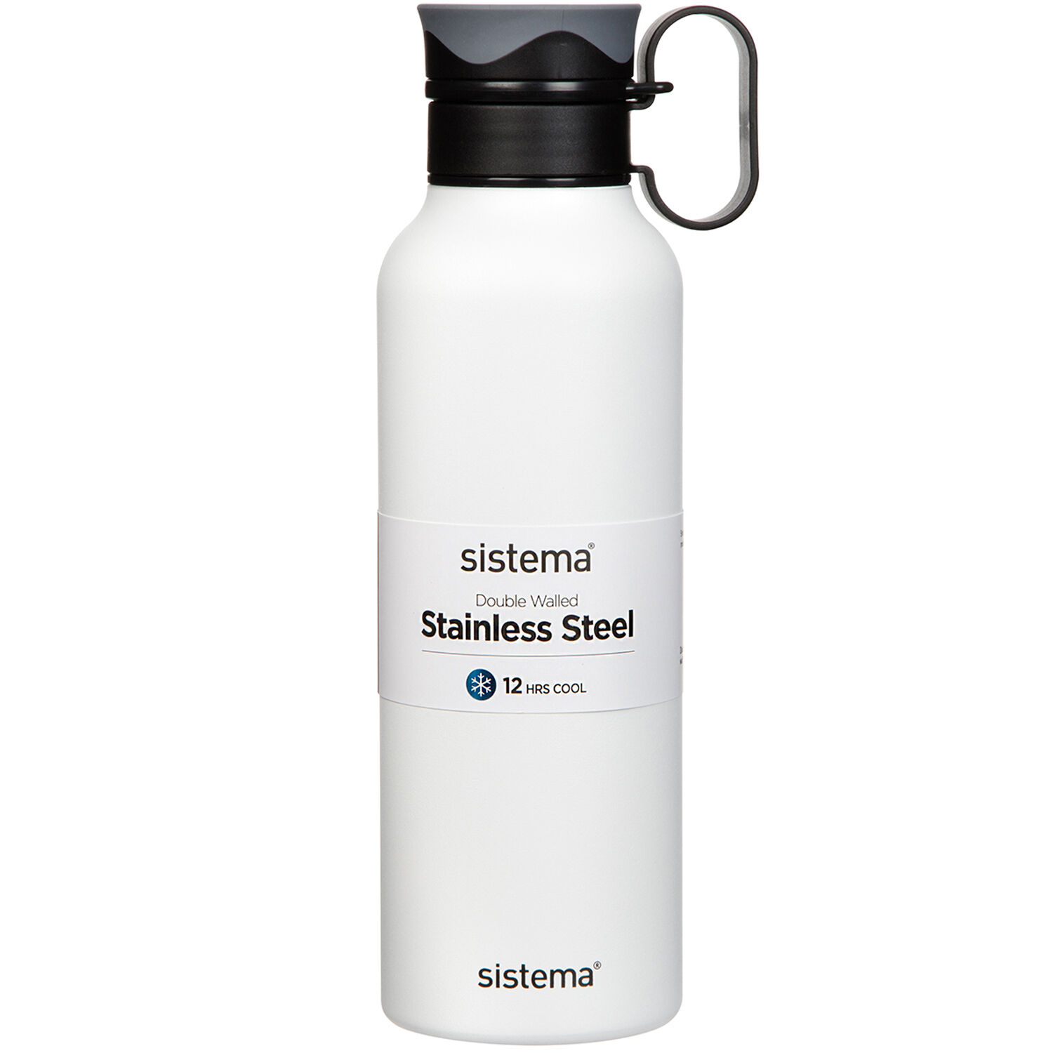 Sistema Stainless Steel Bottle 600ml Home Store + More