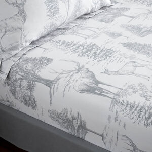 STAG TOILE Single Fitted Sheet