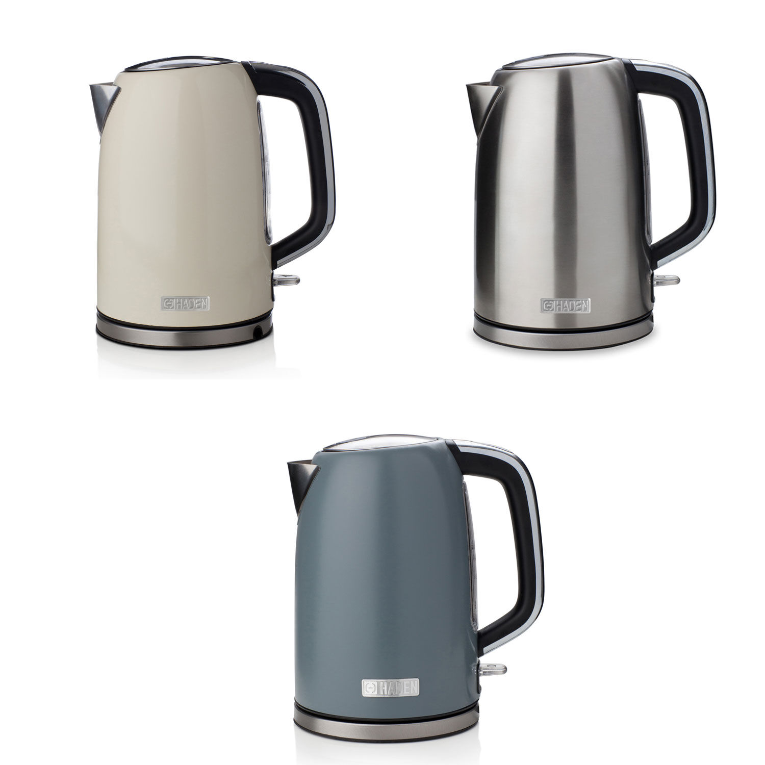 Sabichi Perth Sleek Jug Kettle 1.7L Slate Grey Home Store + More