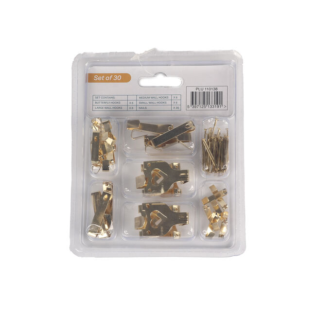 Picture Hanging Set 30 Pack