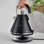 Tower Ash Black 1.7L Pyramid Kettle