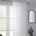 DOLLY ECO JACQUARD ECO White 140x122 Voile