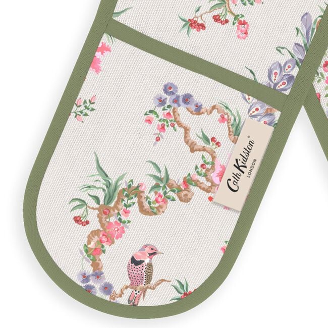 Cath Kidston Spring Birds Double Oven Glove