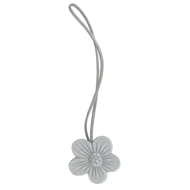 Valentine White/Grey Magnetic Tieback
