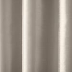 ELEGANZA FAUX SILK SILVER 66x72 Curtain