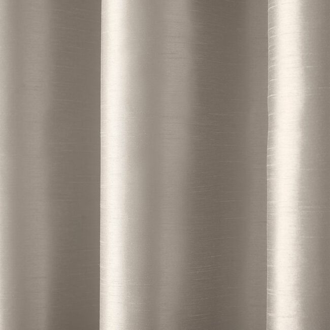 ELEGANZA FAUX SILK SILVER 66x72 Curtain