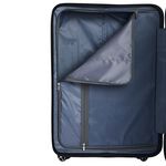 Large Lightweight Hardshell Luggage - Silver Grey