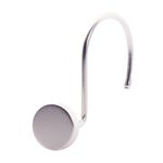 12 PACK FLAT HEAD NICKEL Shower Hooks 