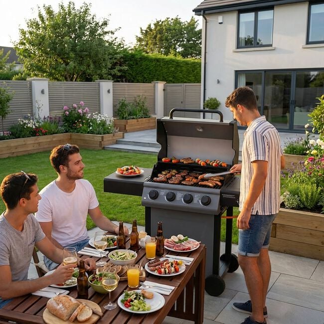 Mastercook Superior 500 5 Burner Gas BBQ