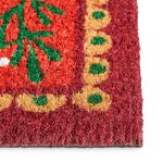 Nollaig Red Doormat 40cm x 70cm 