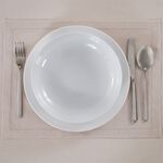 Dobby Stitch Grey 2PK Placemat