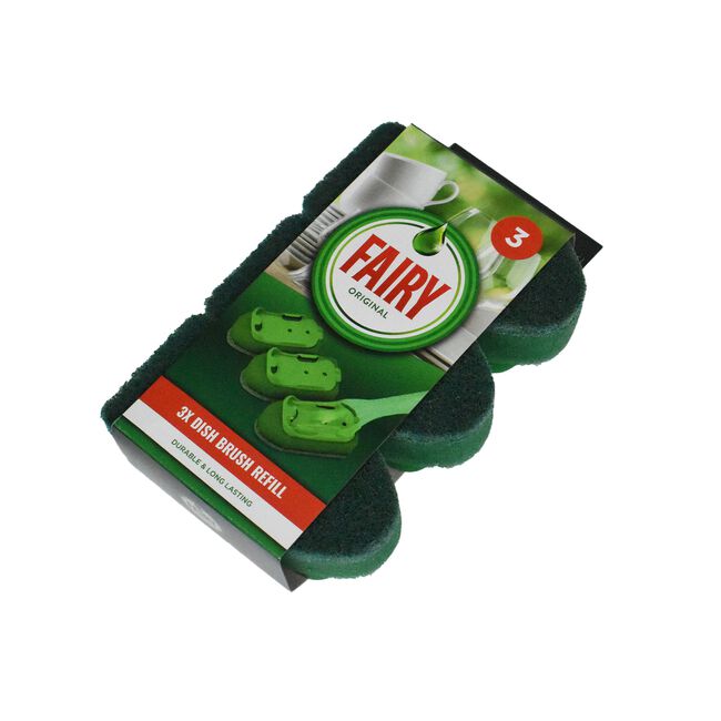 Fairy 3 Dish Brush Refills
