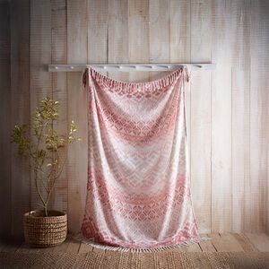 Appletree Sakari Terracotta 130cm x 180cm Throw