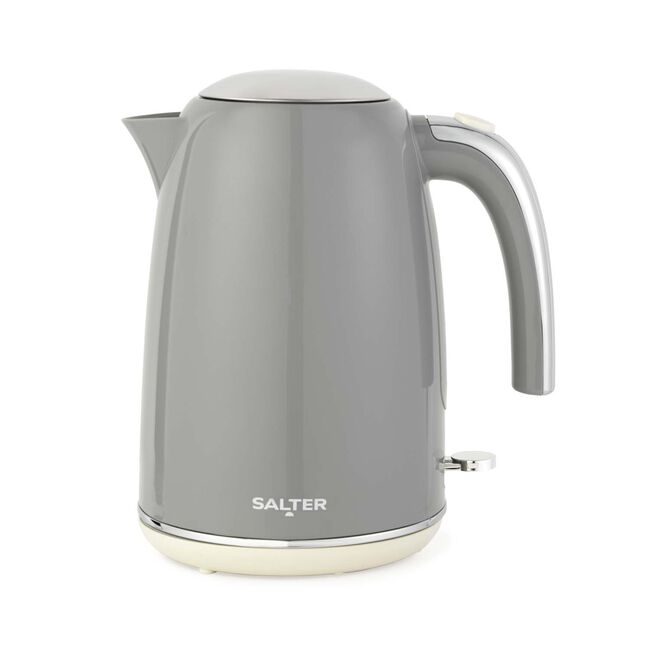 SALTER RETRO GREY 1.7L Kettle