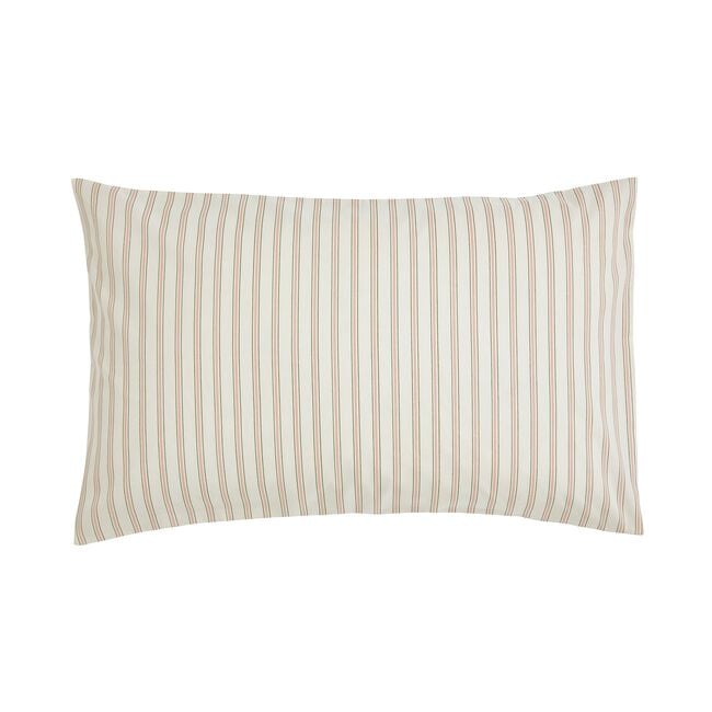 HARVEST MOON SINGLE DUVET COVER Ticking Stripe Green