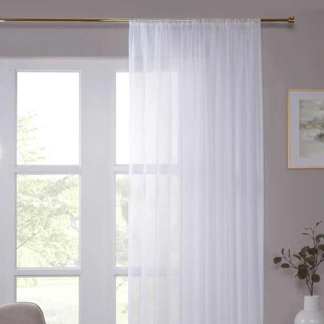 AYDA ECO White 140x182 Voile
