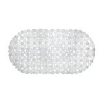 Cobbles Grey Bath Mat 68cm x 35cm
