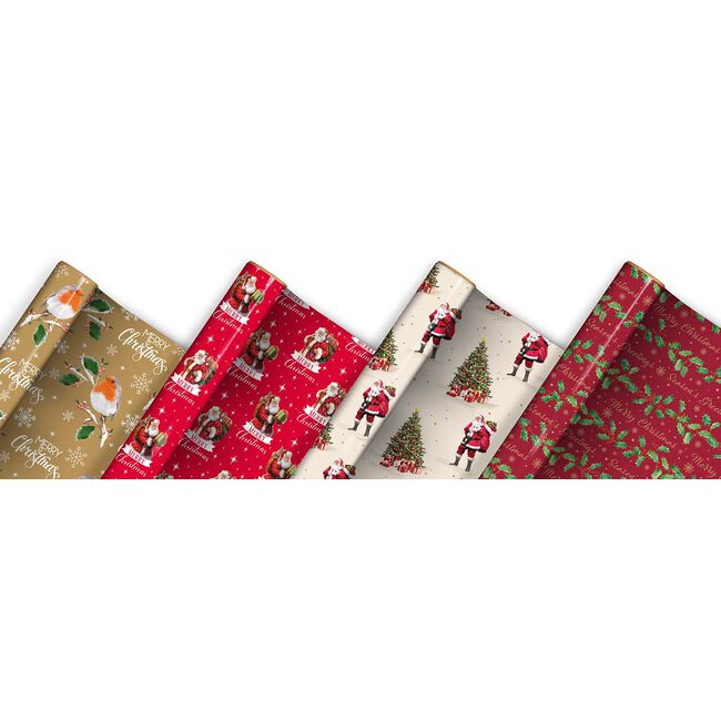 7m Classic Christmas Wrapping Paper