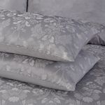 SUPER KING DUVET COVER Inniskeen Jacquard Silver