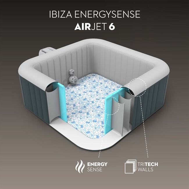 Ibiza Energy Sense Airjet Lay-Z-Spa