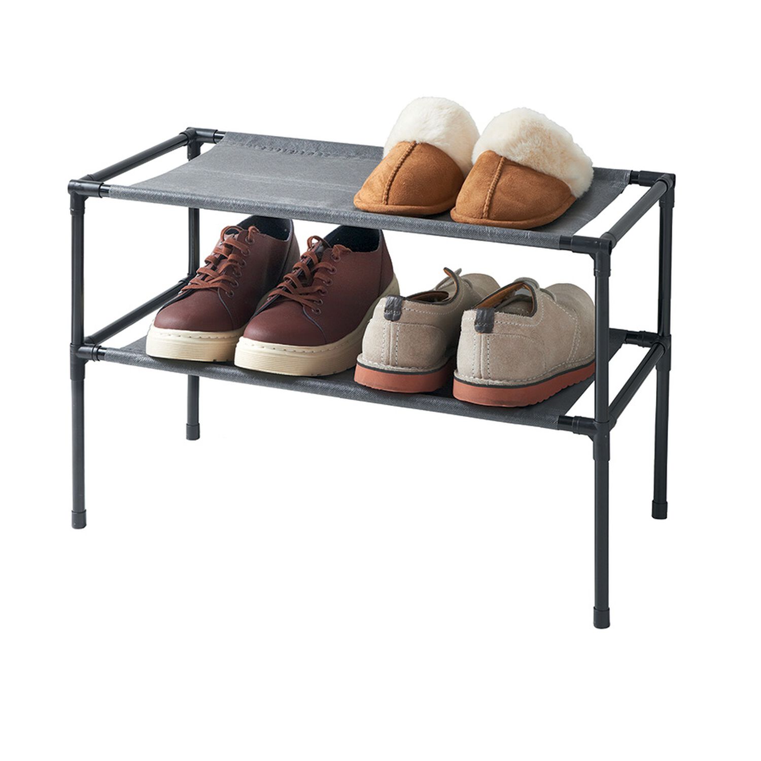 Home Essentials 2 Tier Shoe Rack Home Store + More