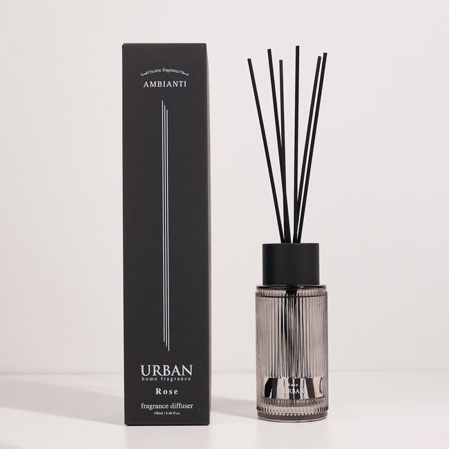 Ambianti Urban Rose 190ml Reed Diffuser