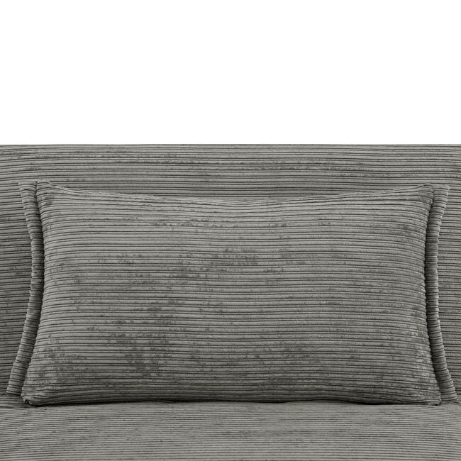 Lara Grey Convertible 191x108cm Sofa Bed