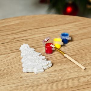 Paint Your Own Christmas Tree Magnet