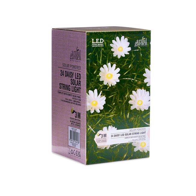 24 LED Daisy Garden Solar String Lights
