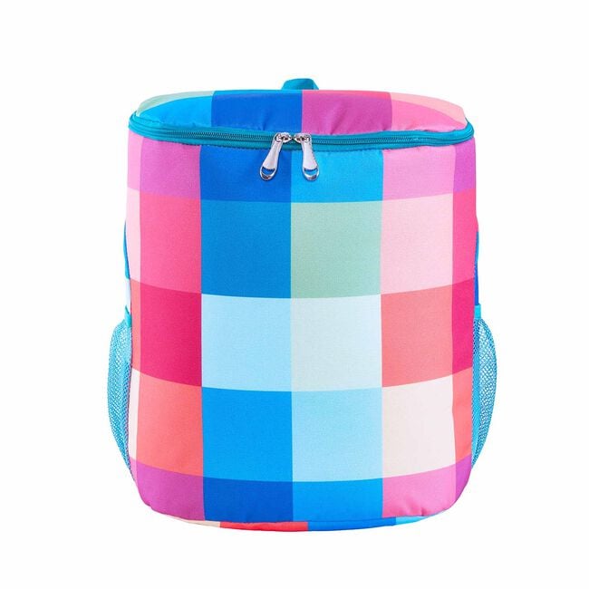 Millie & May Summer Check Cooler Backpack