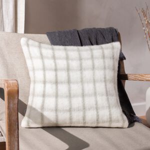 YARD YARROW MOHAIR NATURAL 45x45 Cushion