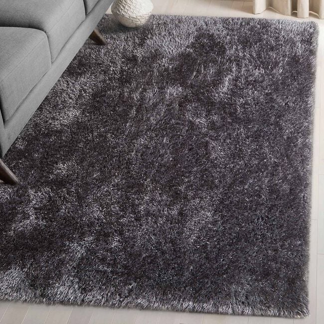 LUXURY SHAGGY CHARCOAL 160x230c