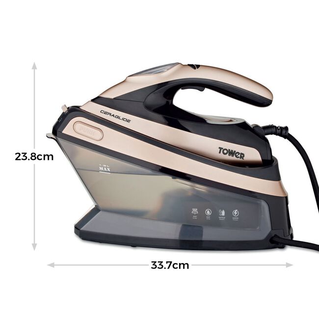 Tower Ceraglide 2400W Steam Cleaner
