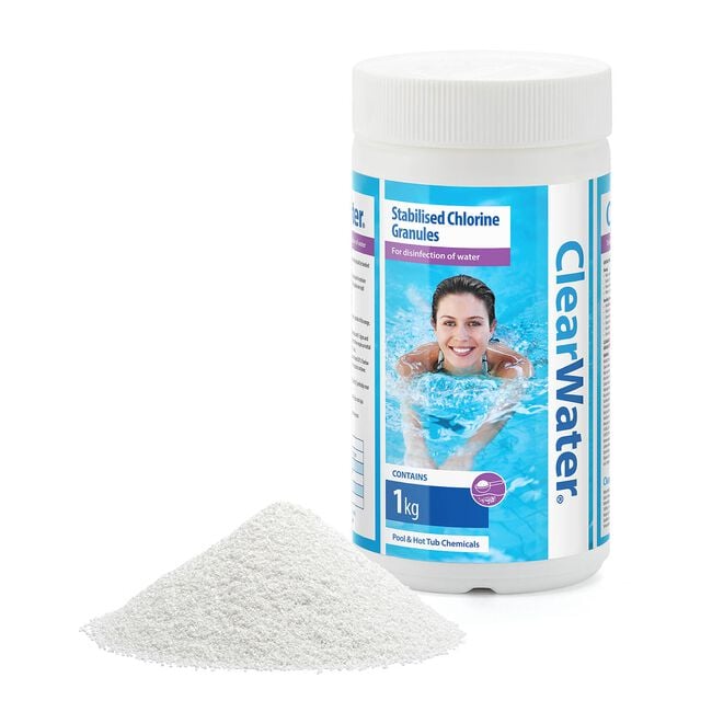 Clearwater 1kg Chlorine Granules