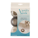 Vanity Sink Plug Hair Catcher 6 Pack