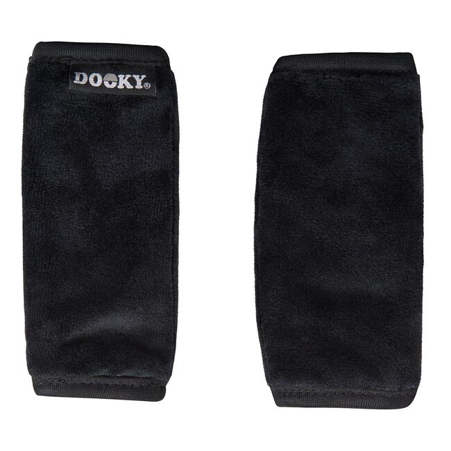 Dooky Seatbelt Pads 2pk Black