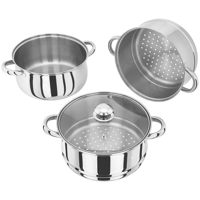 Judge Essentials 24cm Food Steamer Pot Set