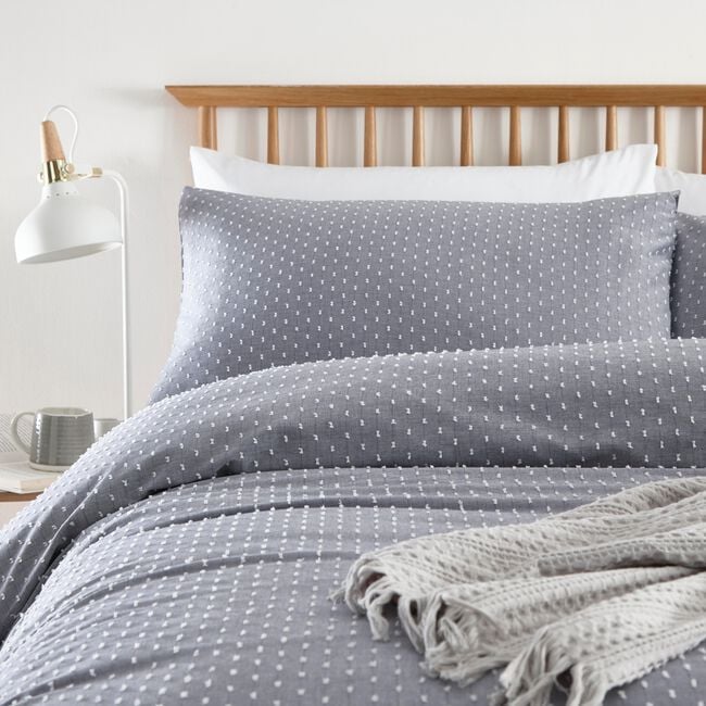 DOUBLE DUVET COVER Appletree Waterford Blue