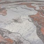 MARBLED BLUSH 80x150cm Rug