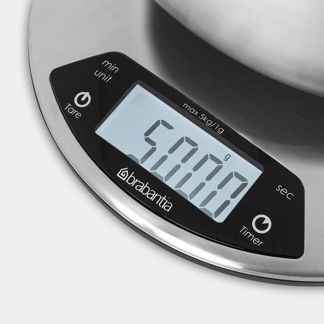 Brabantia Digital Kitchen Scales & Timer